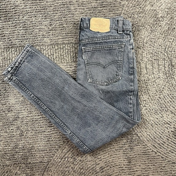 Levi's Other - Vintage Levi's 512 Women's Jeans 25x25 USA Made‎ Medium Wash Distressed 90s